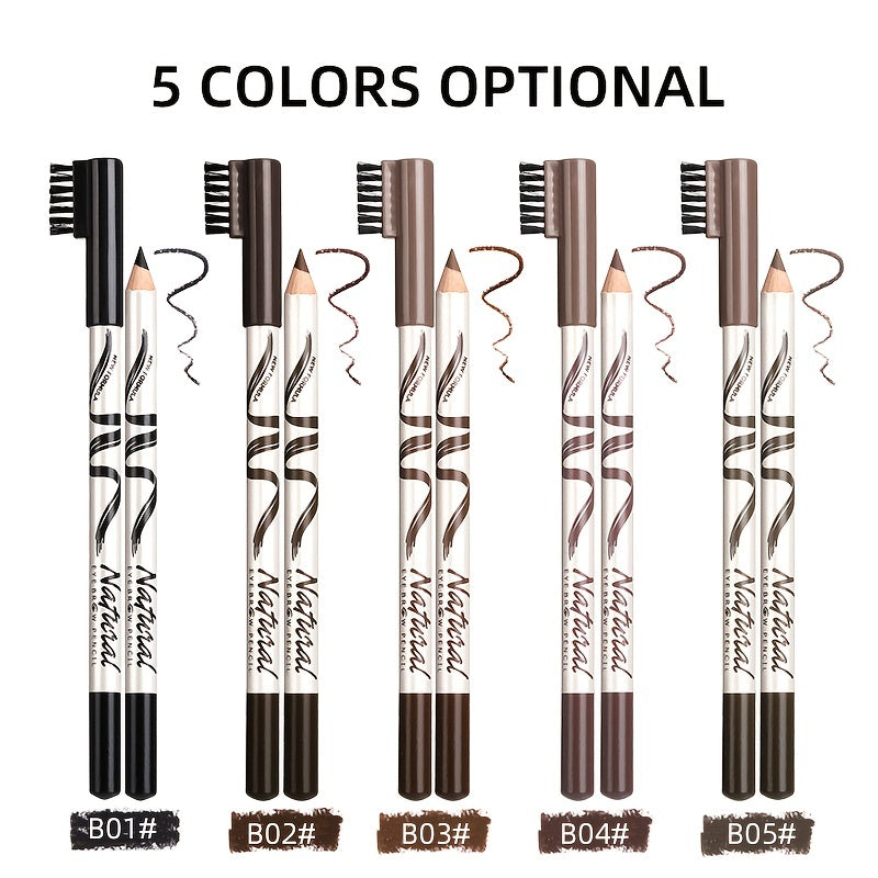 Waterproof Eyebrow Pencil 5 Colors Eyebrow Pen Women Beauty Cosmetic