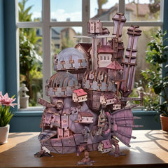 Wooden DIY 3D Puzzle Set Adult Creative Wooden Model Crafts Home Decor & Handcra