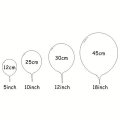 216pcs Maca Pink Balloon Garland Set for Wedding Birthday Party Baby Shower