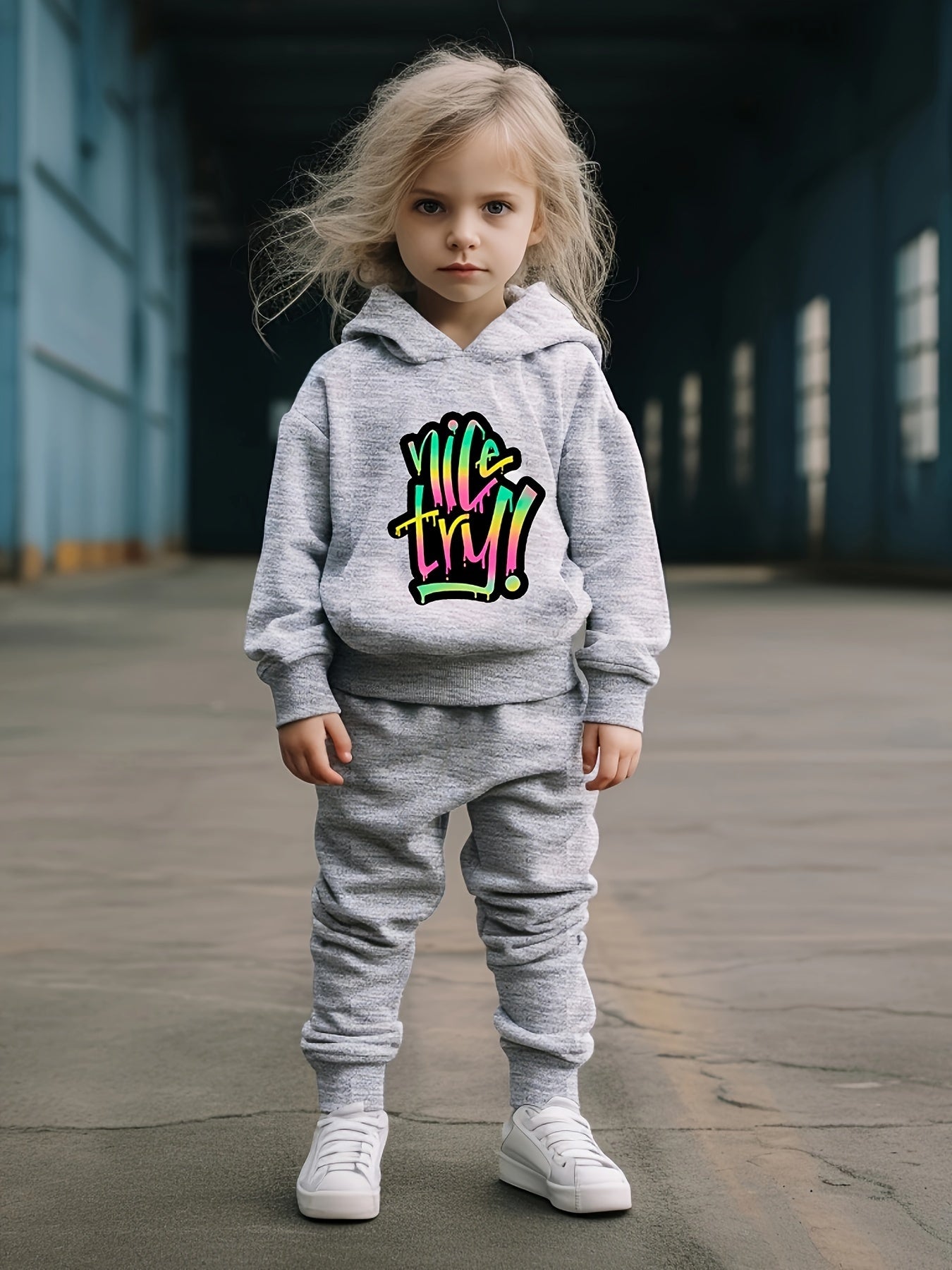 OERYUI Girls Hoodies Jogger Pants Set For Sports Spring Fall Christmas Gift Boys