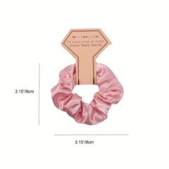 Heart Shaped Glasses & Satin Scrunchies Set - Wedding Accessories