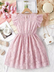 Girls' Boho Princess Dress & Casual Fit Party Dress