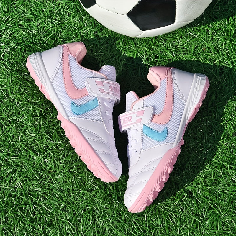 Kids TF Cleats Lightweight Non-slip Football Shoes