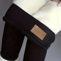 Women's Plus Fleece-Lined Winter Leggings