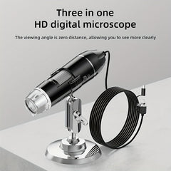 Portable Digital Microscope Camera for Laptop Insect Skin Plant Observation