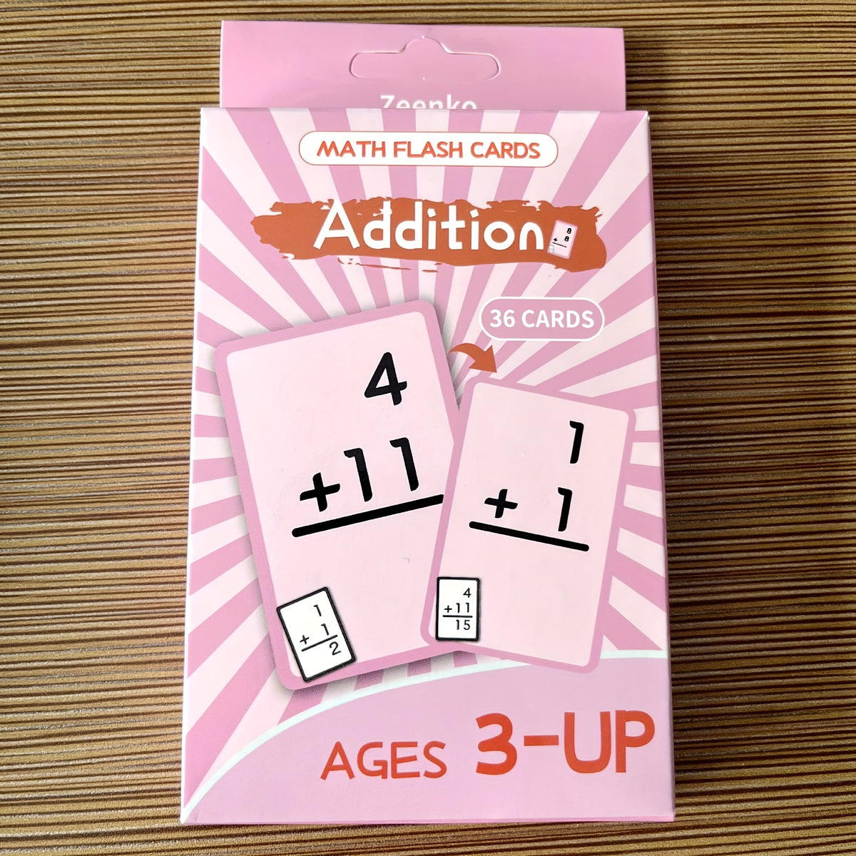 Add Sub Div Practice Cards Math Activities Study Supplement