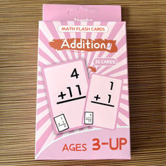 Add Sub Div Practice Cards Math Activities Study Supplement