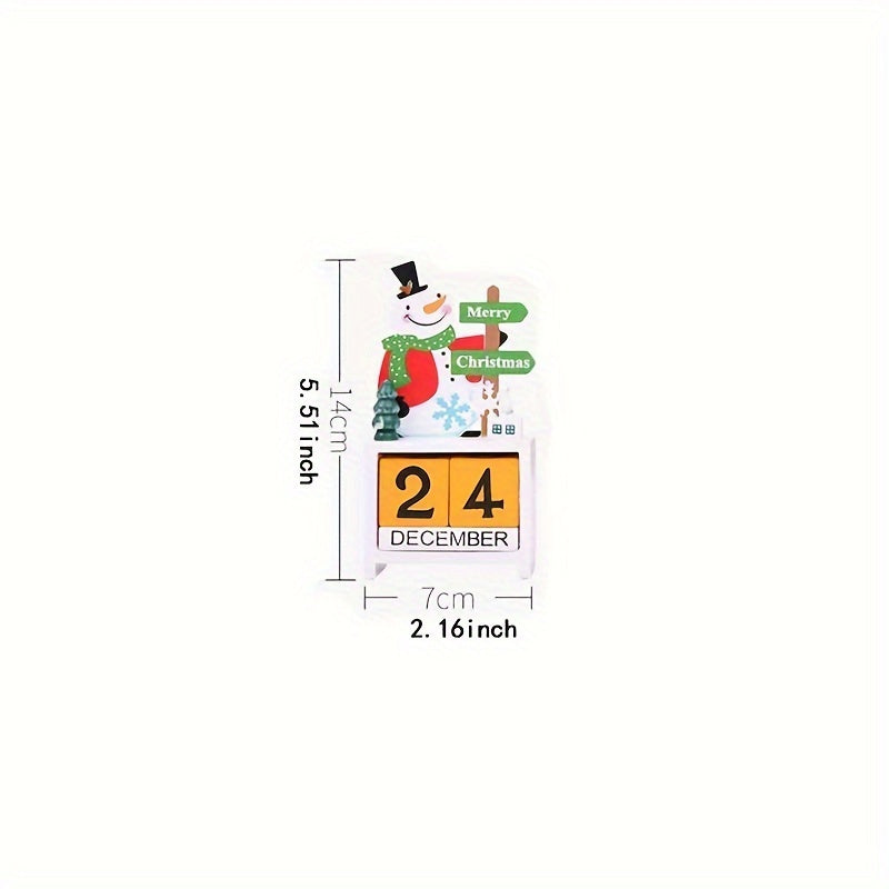 Christmas Tree Countdown Calendar Decoration Ornament