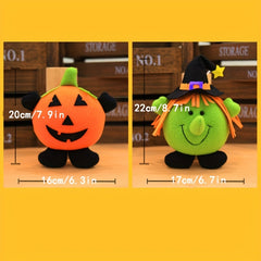 Halloween Cartoon Witch Pumpkin Pendants for Kids