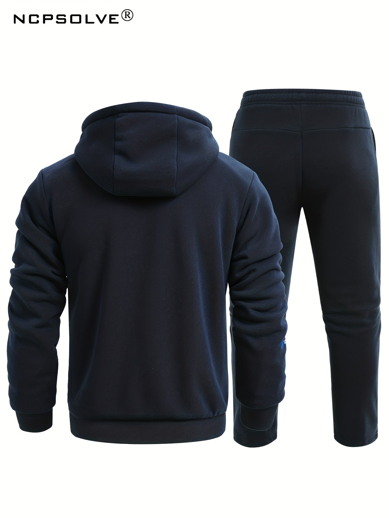 Men's Active Sports Suit Thermal Jacket & Pants for Winter