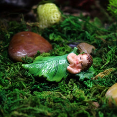 Flower Fairy Statue Micro landscape Ornaments Resin Succulent Plant Decor