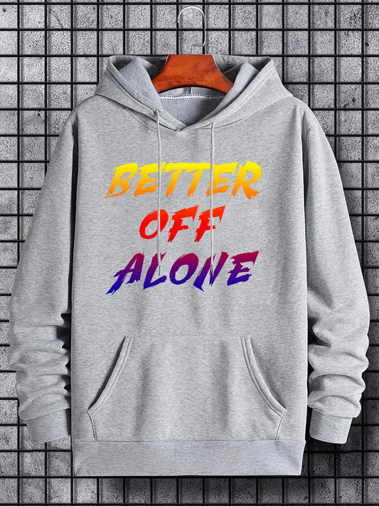 Boys In The Hood Print Hoodie Men's Casual Pullover Hooded Sweatshirt