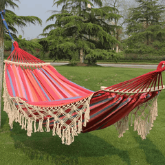 Nordic Style Boho Hammock Cotton Rope Woven Hanging Swing