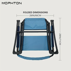 Portable Folding Beach Chair with Cup Holder