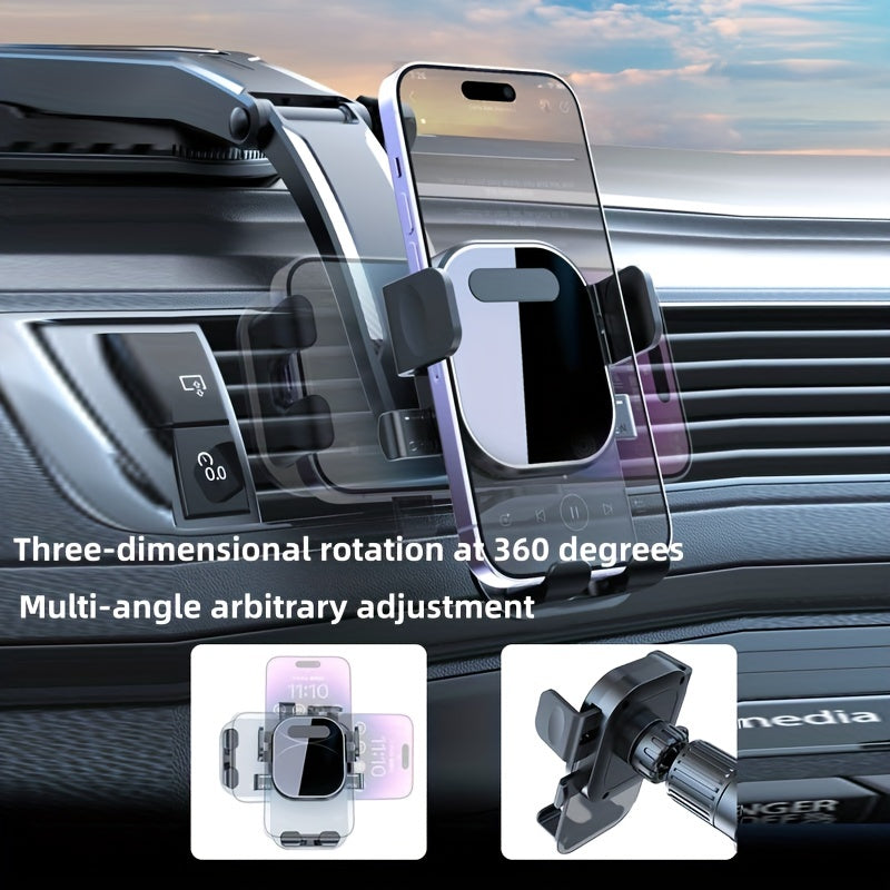 Car Phone Holder 360&deg; Rotation Suction Cup Navigation Bracket