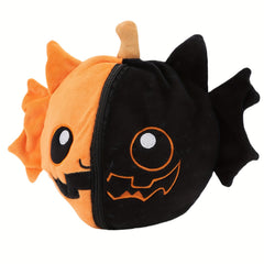 Halloween Pumpkin Bat Plush Toy 13in Soft Stuffed Animal