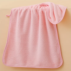 Solid Hand Towel Bath Towel Soft Skin-friendly Face Towel Plain Absorbent Towel