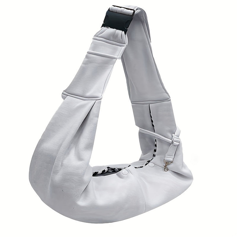 Adjustable Strap Pet Sling Carrier for Travel and Comfort