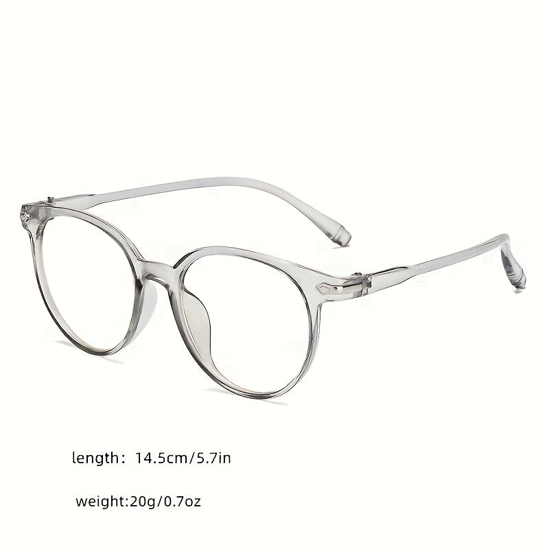 Round Anti Light Glasses For Women Men Students