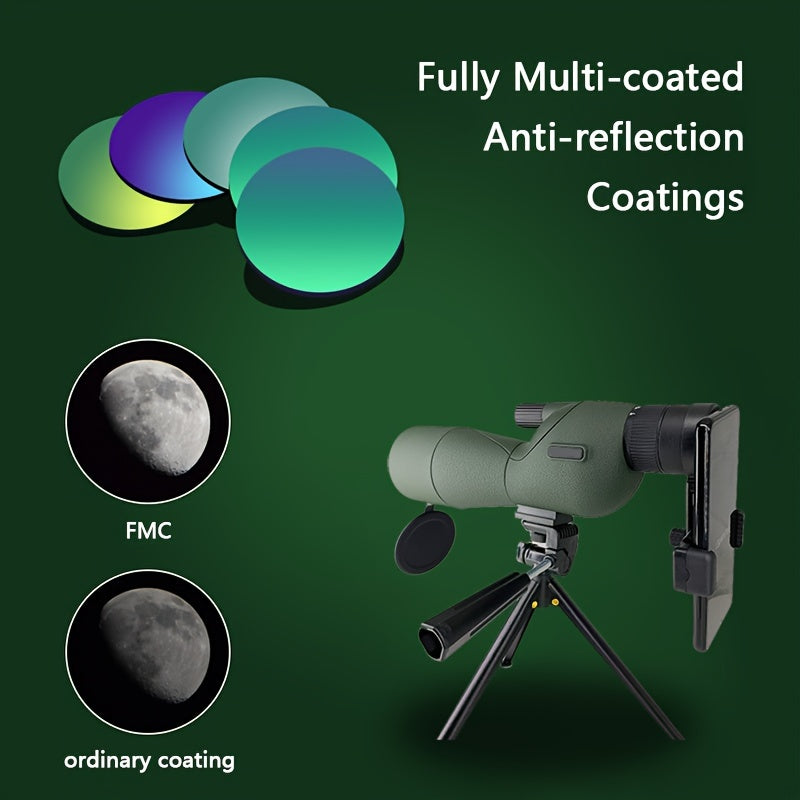 60mm Spotting Scope Prism Monocular Scope For Birdwatching
