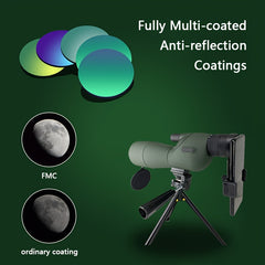 60mm Spotting Scope Prism Monocular Scope For Birdwatching