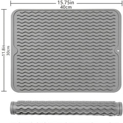 Silicone Drying Mat - Heat Resistant, Easy to Clean