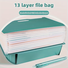 Multifunctional File Folder Pen Holder Organ Bag Storage Bag