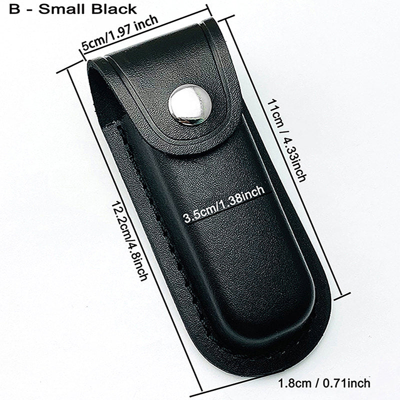 Leather Sheath Holder for Flashlights and Camping Gear