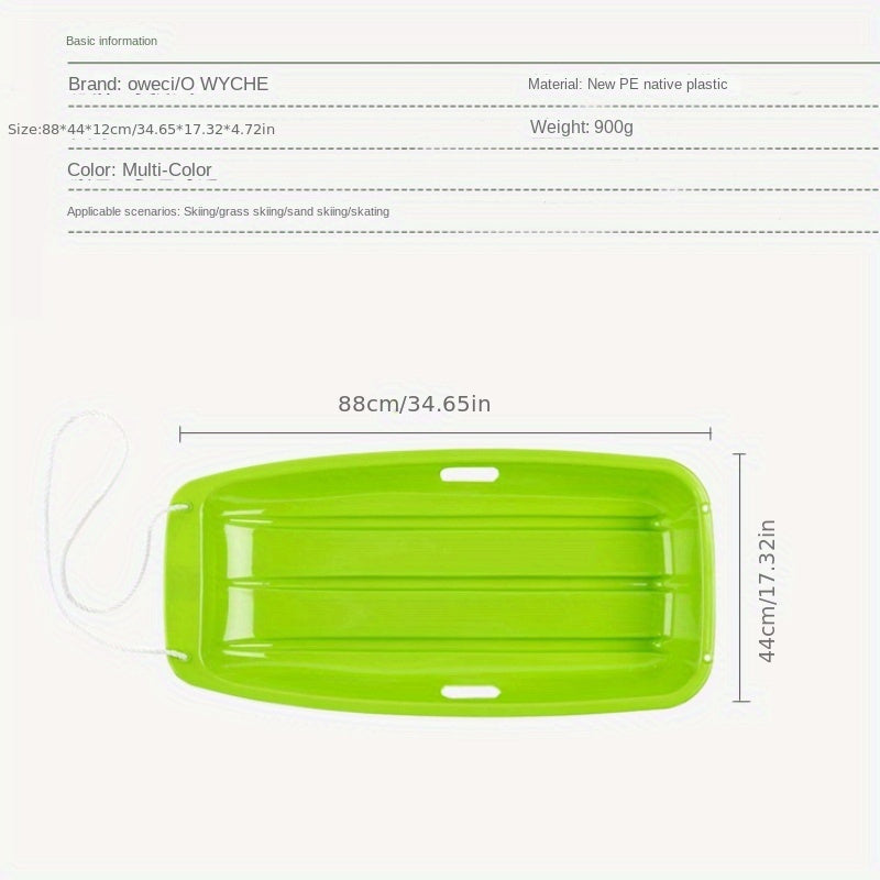 Thickened Wear-resistant Snowboard Sand & Grass Sliding Board Skiing Pad