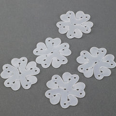 10 Pcs Plume Shaped Balloon Clips for Events