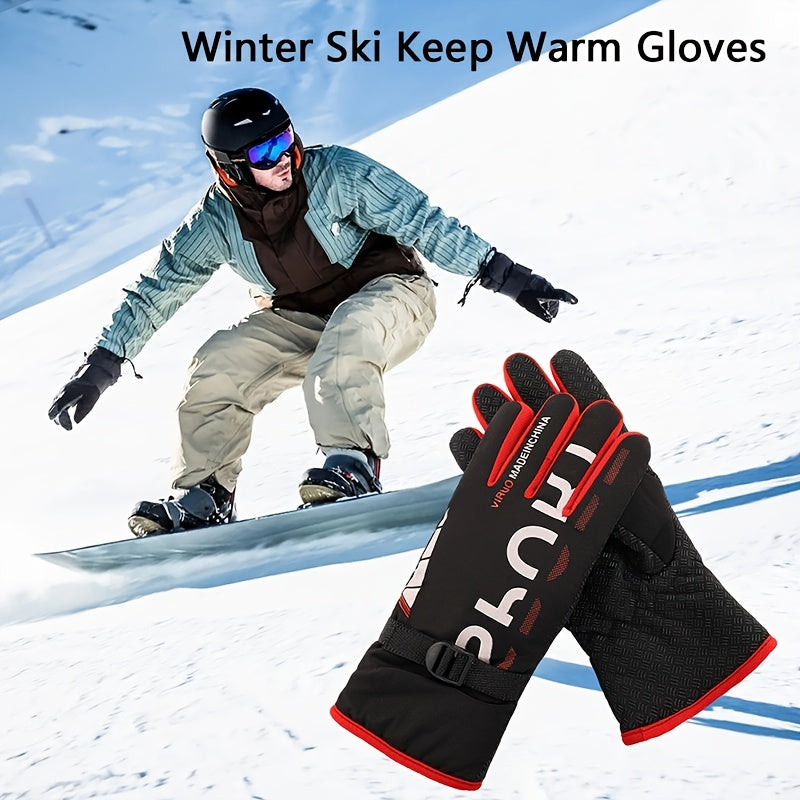 Waterproof Winter Ski Gloves Ultralight Snowboard Gloves