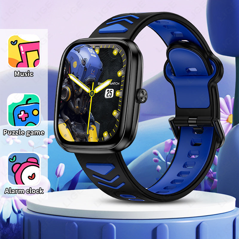 1.75'' Smartwatch 20 Sports Modes 24H Tracking Music Player
