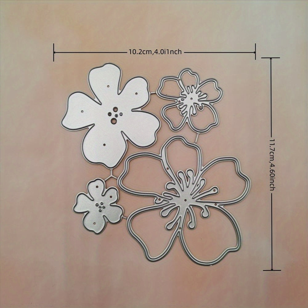 Flower Petal Metal Cutting Dies Stencil - DIY Scrapbooking