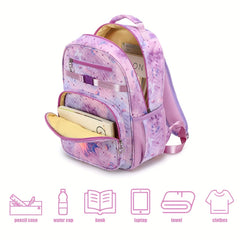 Kids Lightweight Backpack for Travel Elementary School Bag