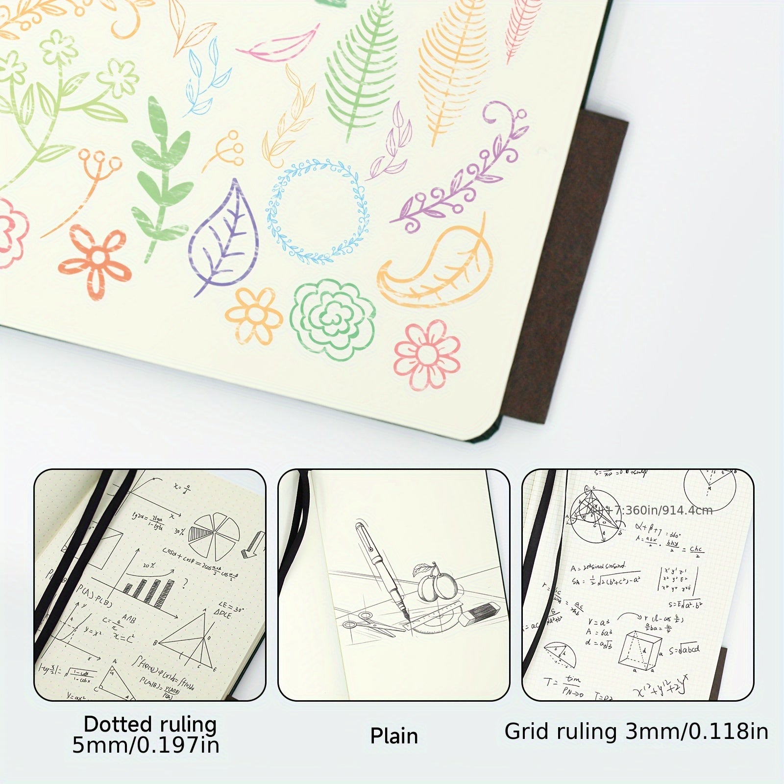 Dot Matrix 3-in-1 Travel Planner Portable Notebook
