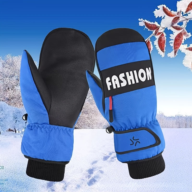 Winter Skiing Gloves Waterproof Windproof Coldproof Gloves