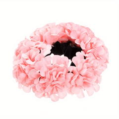 Flower Scrunchie Hair Tie Floral Hair Rope Female Hair Accessories