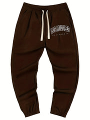 Men's Drawstring Pocket Sweatpants Loose Comfy Joggers