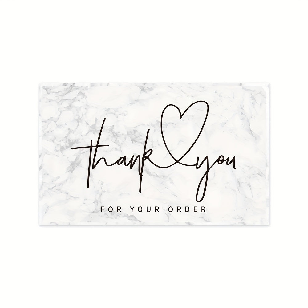 250pcs Coated Paper Business Card Gift Packaging Decorative Card