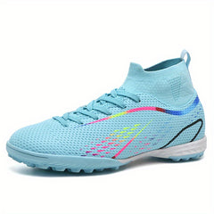 Low Top Turf Football Boots Lace Up TF Soccer Cleats