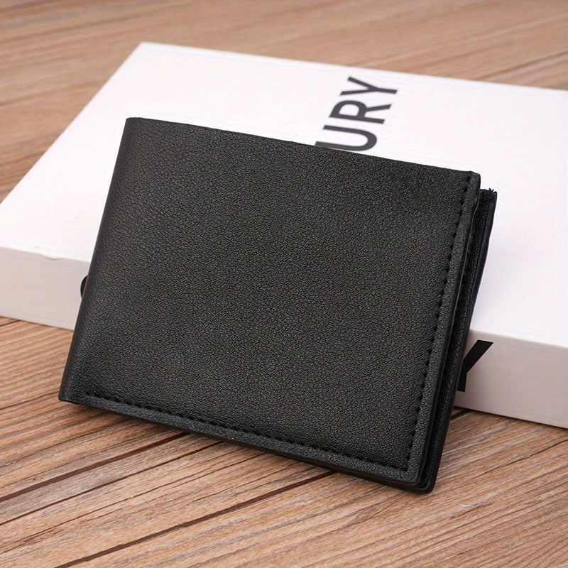 Men's Short Wallet Small Card Holder Integrated Wallet