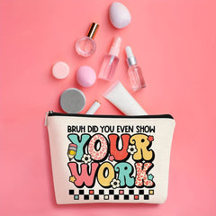 Bohemian Sunshine Teacher Survival Kit Makeup Bag