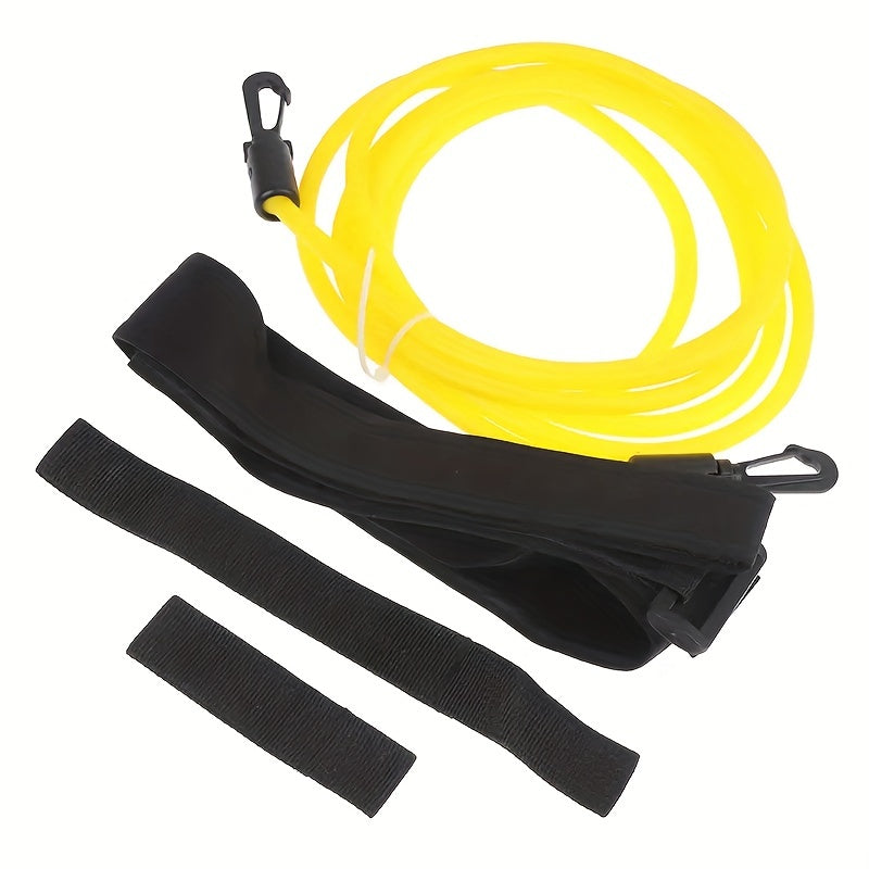 Adjustable Swim Training Resistance Belt Elastic Resistance Bands