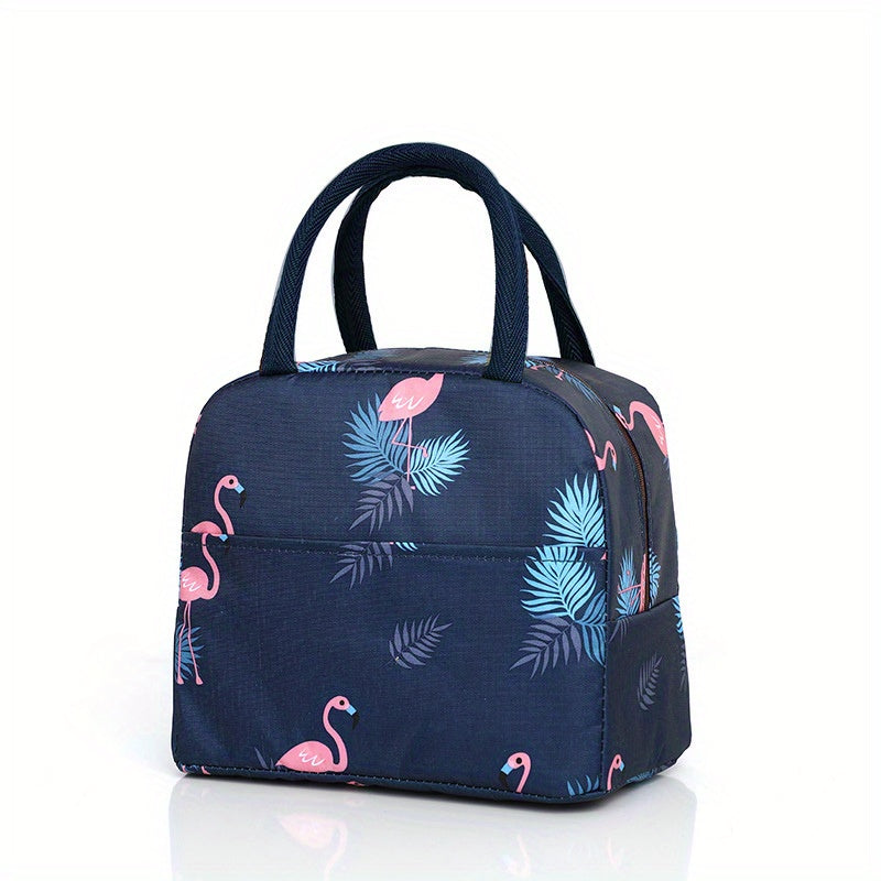 Hand Lunch Box Bag Thermal Insulation Patch Pocket Aluminum Foil Layer