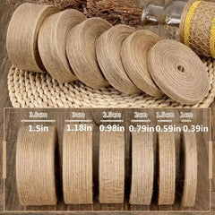 Jute Ribbon Bow Wedding Christmas Decor Retro Lace Ribbon Wedding