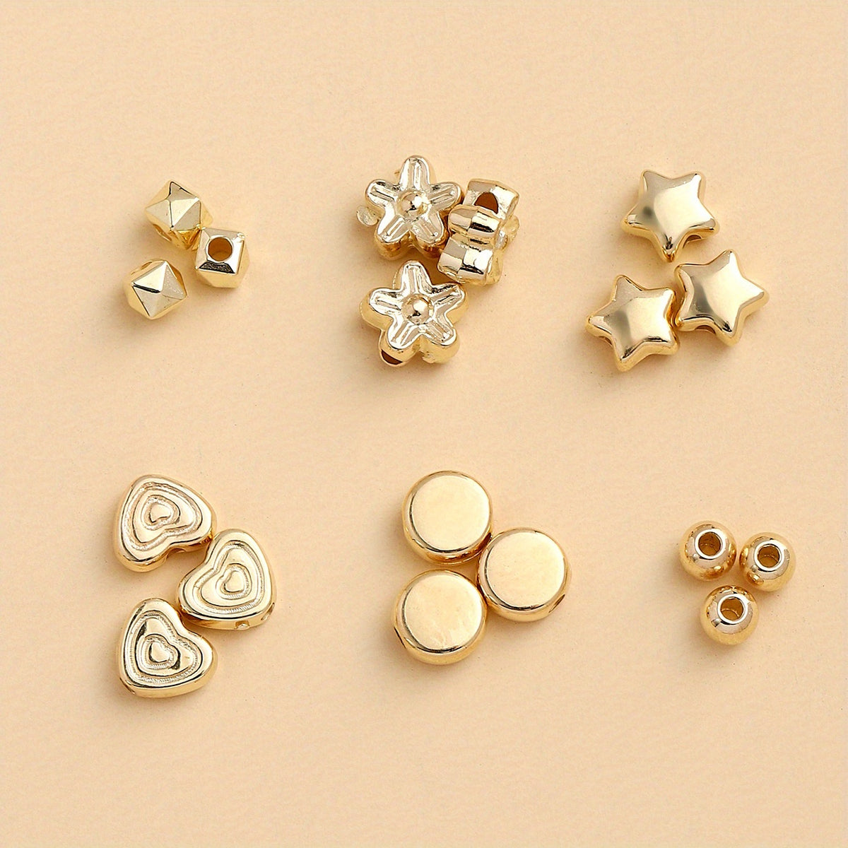 1200pcs Small Hole Beads Face cut Beads CCB Set DIY Making Jewelry Bags
