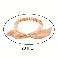 Silk Satin Headband Bowknot Hair Band Hair Accessories