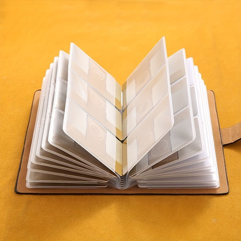 Frosted Leather Large Capacity Card Slot Long Holder