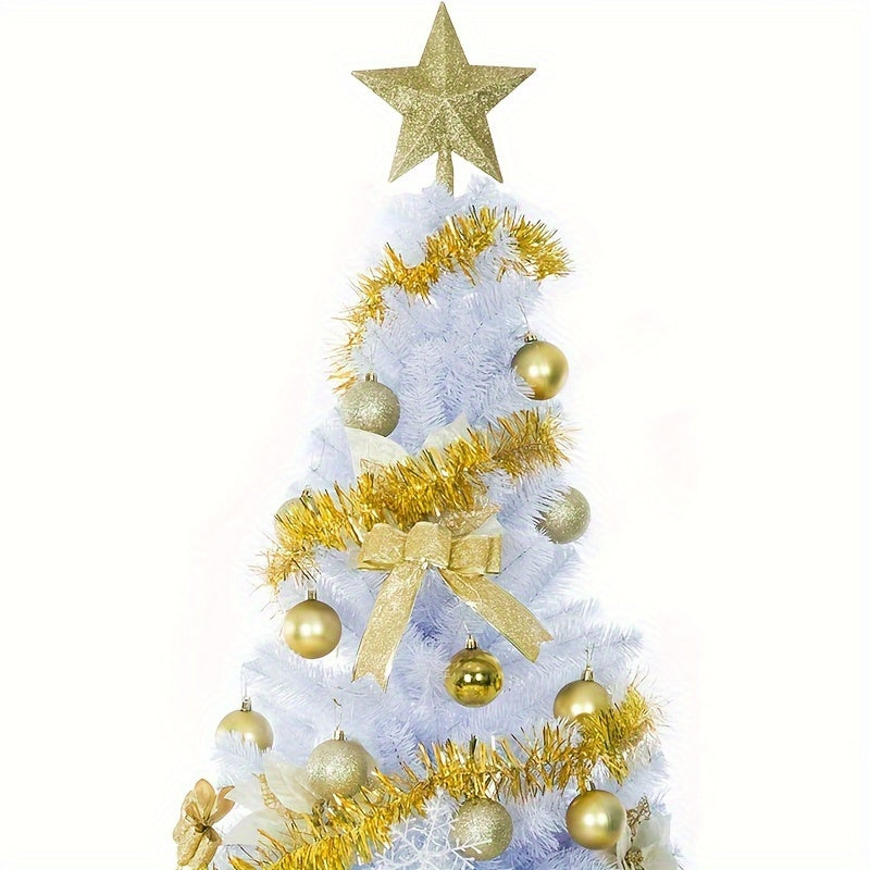 Artificial Christmas Tree With Metal Stand For Home Office And Christmas Party