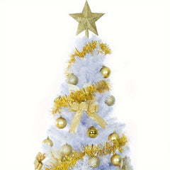 Artificial Christmas Tree With Metal Stand For Home Office And Christmas Party